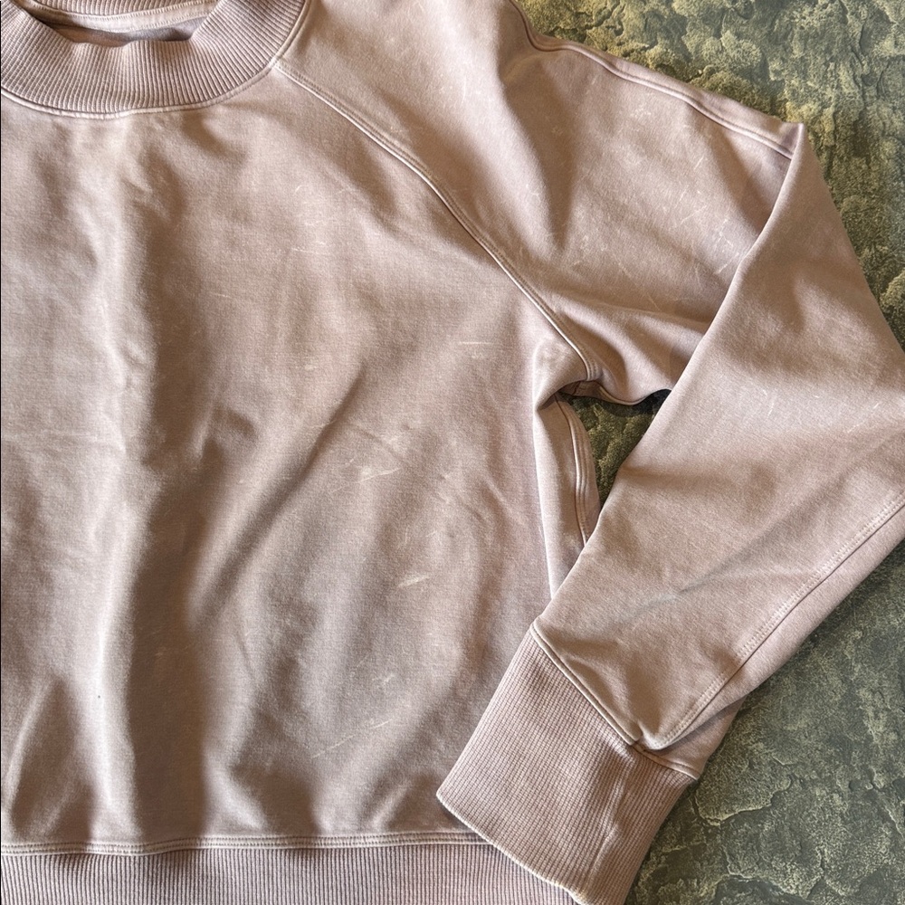Lululemon Lavender Crewneck Sweatshirt sz 6 - Picture 2 of 4